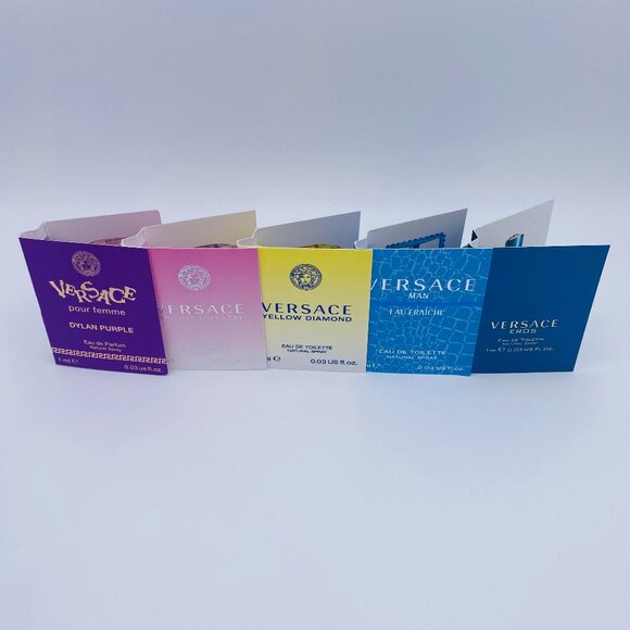 Bundle 5 Luxury Brand Samples - VERSACE - Picture 2 of 11